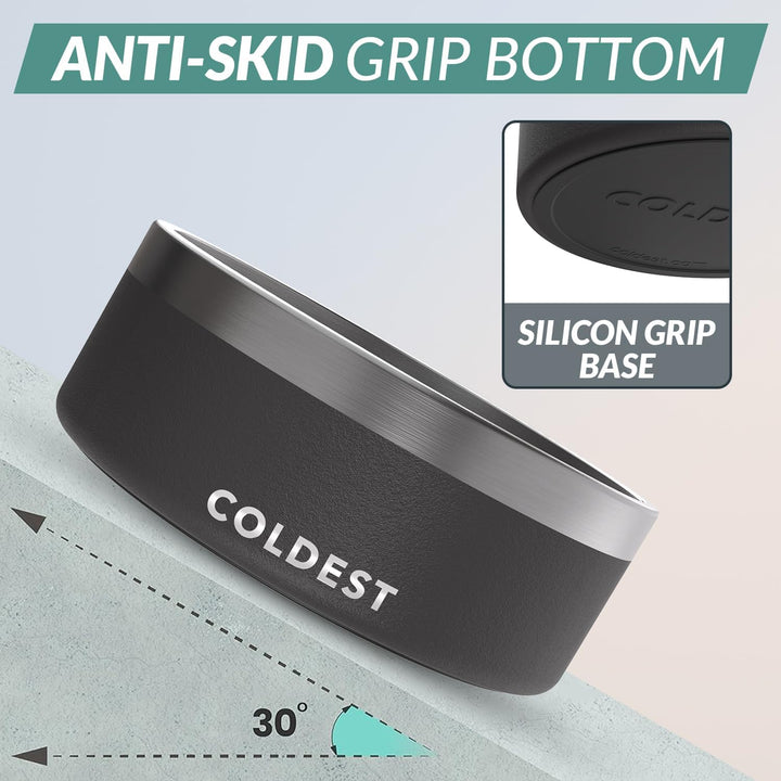 Coldest Dog Bowl Stainless Steel