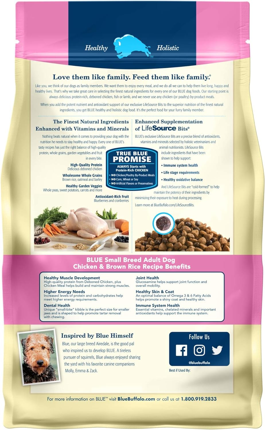 Life Protection Small Breed Chicken and Brown Rice Dog Food