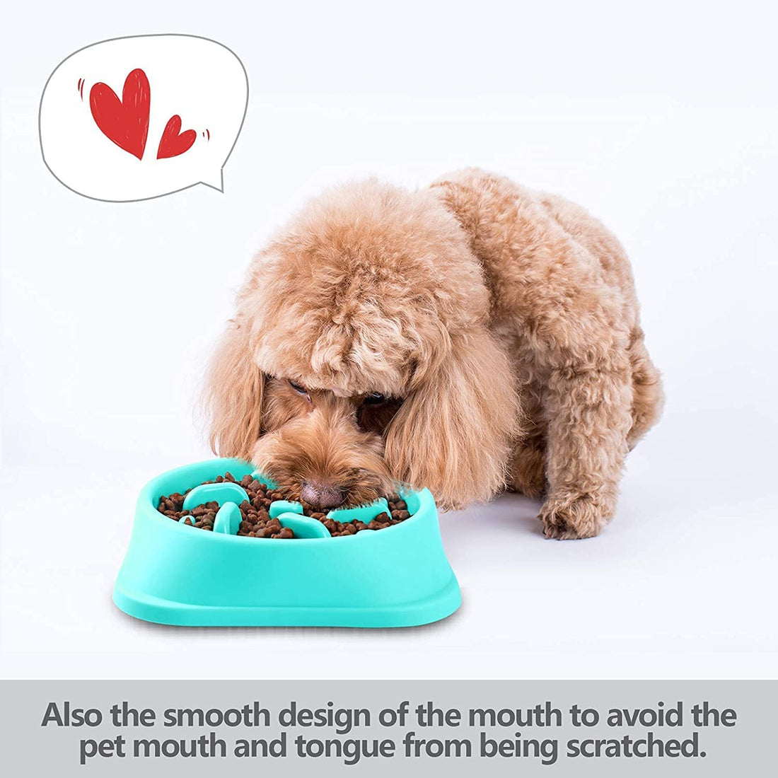 Slow Feeder Dog Bowl for Large and Small Dogs