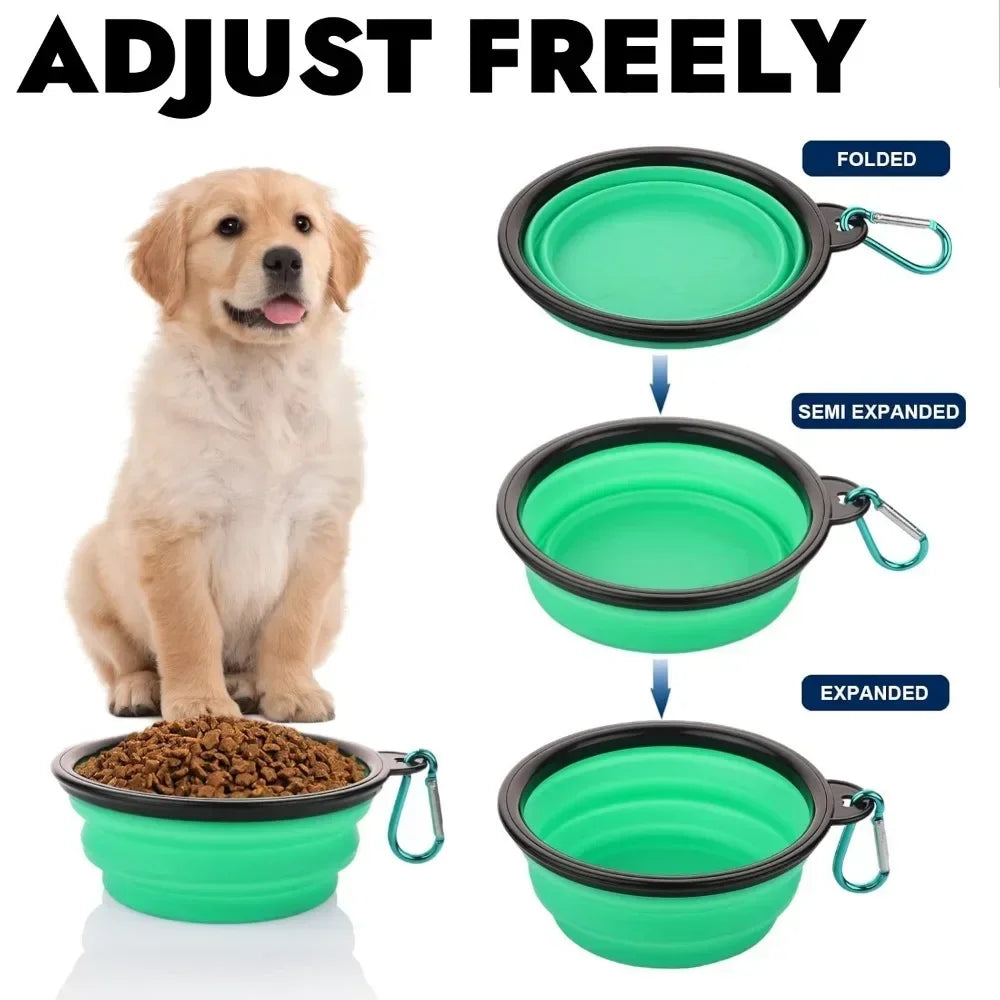 Portable Foldable Dog Bowl for Travel