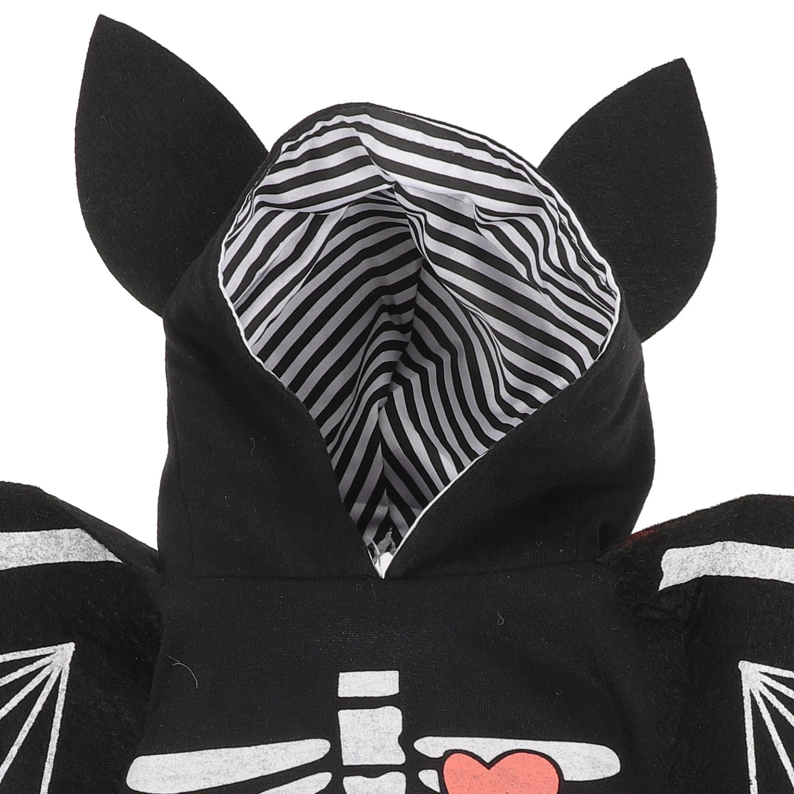 Puppy Bat Cosplay Outfits Pet Costume Small Dog Clothes Halloween Costumes Black Polyester