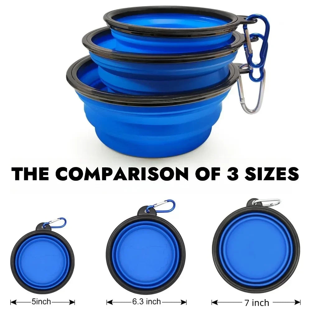 Portable Foldable Dog Bowl for Travel